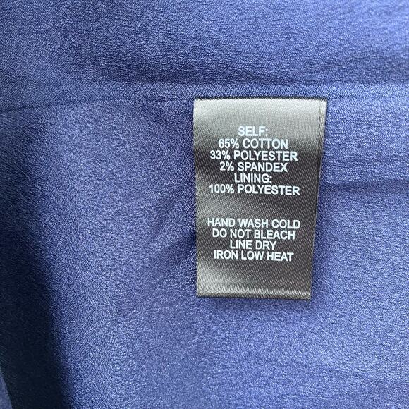 Lulu’s Mini Dress Size M Navy Blue Square Neck Polka Dots Y2K Puff Sleeve Casual - Picture 9 of 10